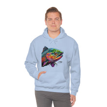Curious Salmon Art, Unisex Heavy Blend™ Hooded Sweatshirt