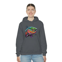 Curious Salmon Art, Unisex Heavy Blend™ Hooded Sweatshirt