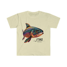 Tribal Vibes Salmon Unisex Softstyle T-Shirt