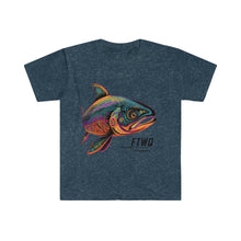Tribal Vibes Salmon Unisex Softstyle T-Shirt