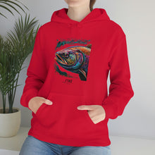 Swimming Salmon Unisex Heavy Blend™ Hooded Sweatshirt