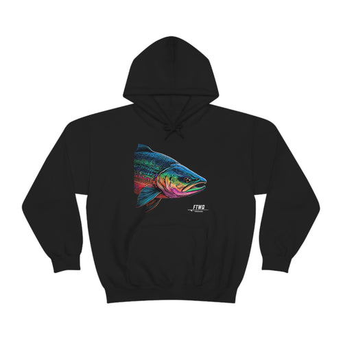Taste The Rainbow Salmon Unisex Heavy Blend™ Hooded Sweatshirt