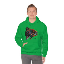 Side Eye Fish Art Unisex Heavy Blend™ Hooded Sweatshirt