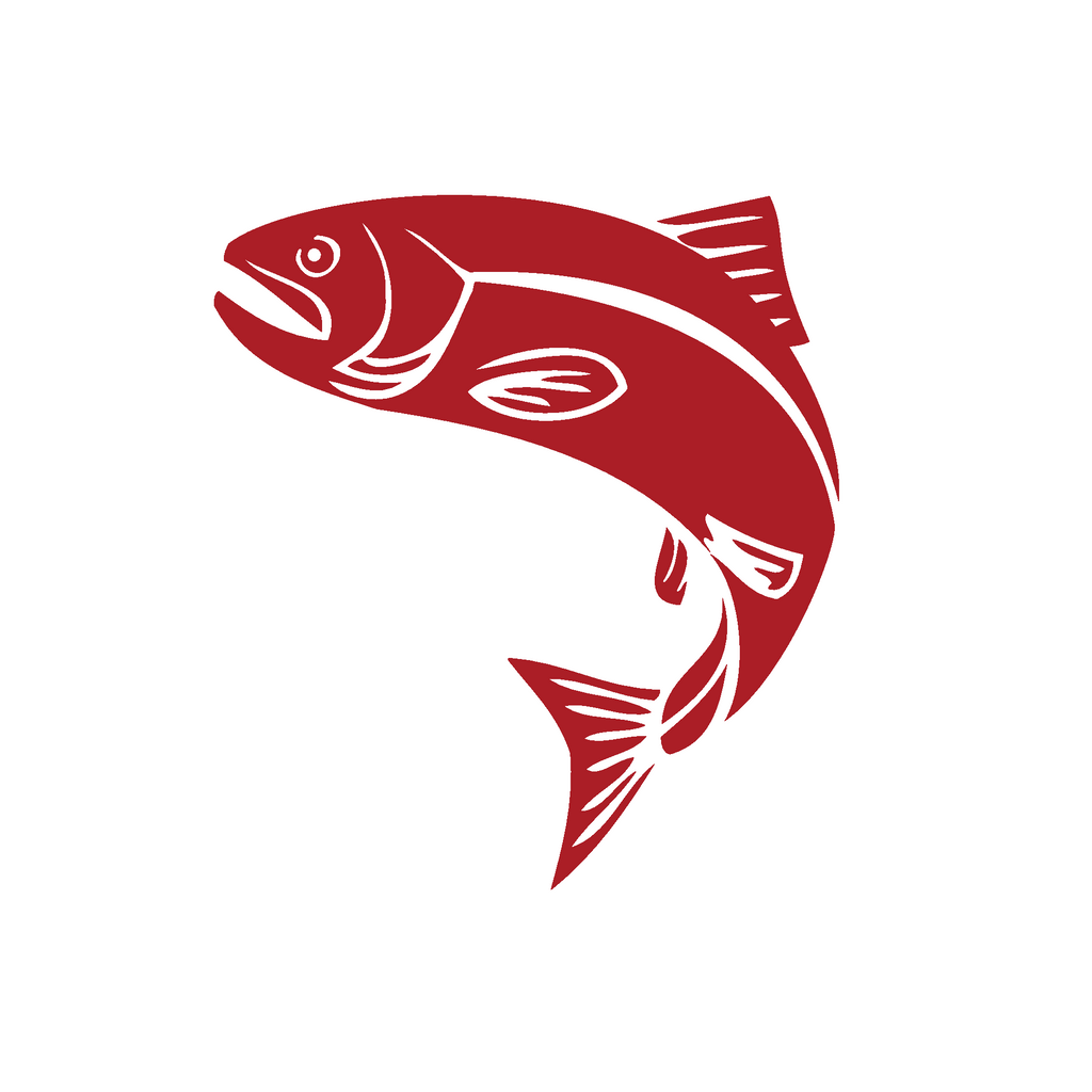 Fish Jumping Out Of Water Vinyl Decal Sticker