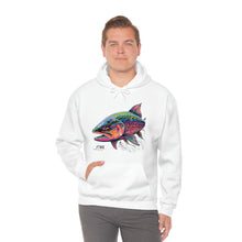 Side Stream Salmon Unisex Heavy Blend™ Hooded Sweatshirt