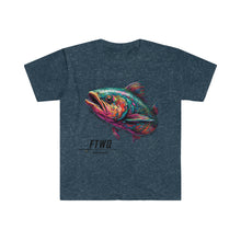 Confetti Salmon Art Unisex Softstyle T-Shirt