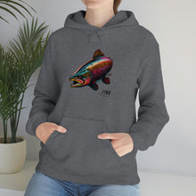 Pearlescent Salmon Art Unisex Heavy Blend™ Hooded Sweatshirt