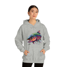 Side Stream Salmon Unisex Heavy Blend™ Hooded Sweatshirt