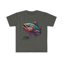 Confetti Salmon Art Unisex Softstyle T-Shirt