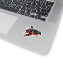 Tribal Vibes Salmon Kiss-Cut Stickers