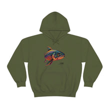 Tribal Vibes Salmon Unisex Heavy Blend™ Hooded Sweatshirt