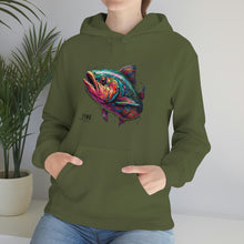 Confetti Salmon Art Unisex Heavy Blend™ Hooded Sweatshirt