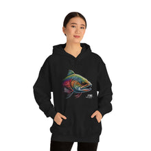 Shimmering Steelhead Art Unisex Heavy Blend™ Hooded Sweatshirt