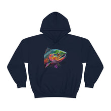 Curious Salmon Art, Unisex Heavy Blend™ Hooded Sweatshirt