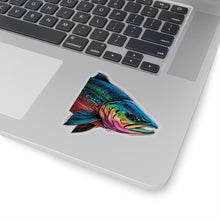 Taste The Rainbow Salmon Kiss-Cut Stickers