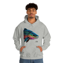 Taste The Rainbow Salmon Unisex Heavy Blend™ Hooded Sweatshirt