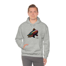 Pearlescent Salmon Art Unisex Heavy Blend™ Hooded Sweatshirt