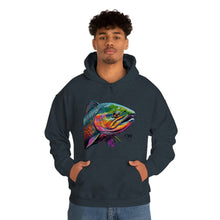 Curious Salmon Art, Unisex Heavy Blend™ Hooded Sweatshirt