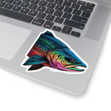 Taste The Rainbow Salmon Kiss-Cut Stickers