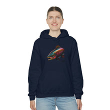 Pearlescent Salmon Art Unisex Heavy Blend™ Hooded Sweatshirt