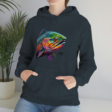 Curious Salmon Art, Unisex Heavy Blend™ Hooded Sweatshirt