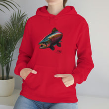 Pearlescent Salmon Art Unisex Heavy Blend™ Hooded Sweatshirt