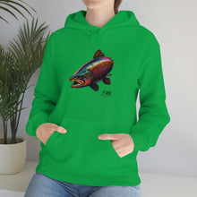 Pearlescent Salmon Art Unisex Heavy Blend™ Hooded Sweatshirt