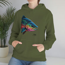 Taste The Rainbow Salmon Unisex Heavy Blend™ Hooded Sweatshirt