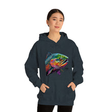 Curious Salmon Art, Unisex Heavy Blend™ Hooded Sweatshirt