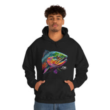 Curious Salmon Art, Unisex Heavy Blend™ Hooded Sweatshirt