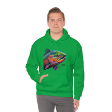 Curious Salmon Art, Unisex Heavy Blend™ Hooded Sweatshirt