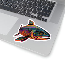 Tribal Vibes Salmon Kiss-Cut Stickers