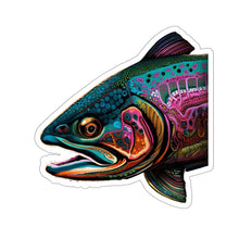 Pink Organs Steelhead Kiss-Cut Stickers