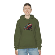 Pearlescent Salmon Art Unisex Heavy Blend™ Hooded Sweatshirt