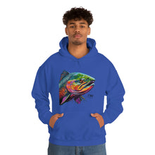 Curious Salmon Art, Unisex Heavy Blend™ Hooded Sweatshirt