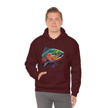 Curious Salmon Art, Unisex Heavy Blend™ Hooded Sweatshirt