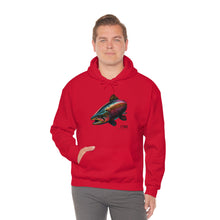 Pearlescent Salmon Art Unisex Heavy Blend™ Hooded Sweatshirt