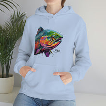 Curious Salmon Art, Unisex Heavy Blend™ Hooded Sweatshirt