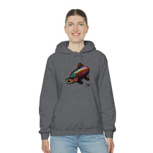 Pearlescent Salmon Art Unisex Heavy Blend™ Hooded Sweatshirt