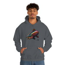 Pearlescent Salmon Art Unisex Heavy Blend™ Hooded Sweatshirt