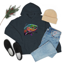 Curious Salmon Art, Unisex Heavy Blend™ Hooded Sweatshirt