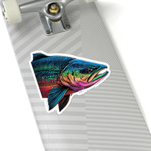 Taste The Rainbow Salmon Kiss-Cut Stickers