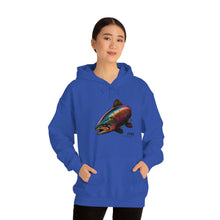 Pearlescent Salmon Art Unisex Heavy Blend™ Hooded Sweatshirt