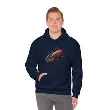 Pearlescent Salmon Art Unisex Heavy Blend™ Hooded Sweatshirt