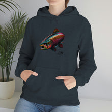 Pearlescent Salmon Art Unisex Heavy Blend™ Hooded Sweatshirt