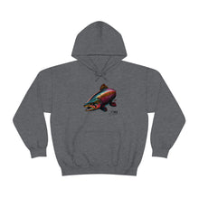 Pearlescent Salmon Art Unisex Heavy Blend™ Hooded Sweatshirt