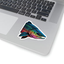 Taste The Rainbow Salmon Kiss-Cut Stickers