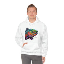 Curious Salmon Art, Unisex Heavy Blend™ Hooded Sweatshirt