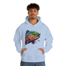 Curious Salmon Art, Unisex Heavy Blend™ Hooded Sweatshirt