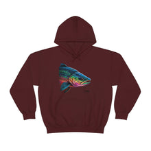 Taste The Rainbow Salmon Unisex Heavy Blend™ Hooded Sweatshirt